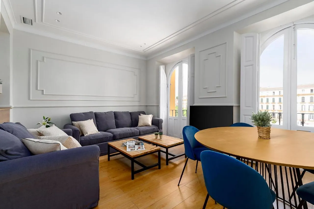 Apartamento Plaza De La Merced 4 Habitaciones 马拉加