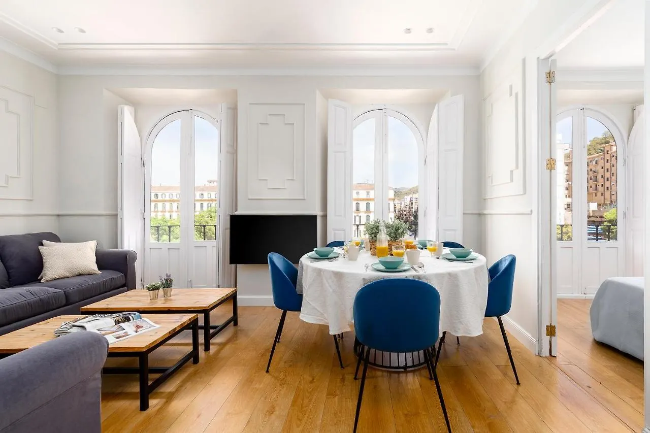 Apartamento Plaza De La Merced 4 Habitaciones 马拉加